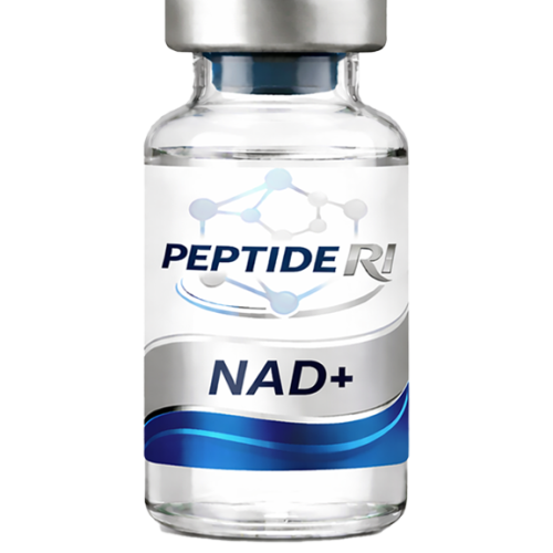 NAD_ supplement in clear vial.11